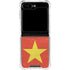 Vietnam Flag Distressed Galaxy Z Flip6 Clear Case